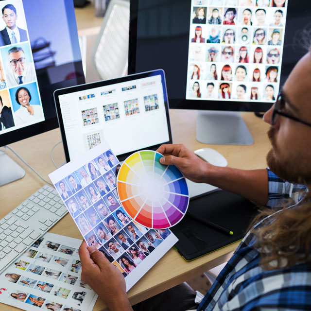 Creative design work and digital brand planning